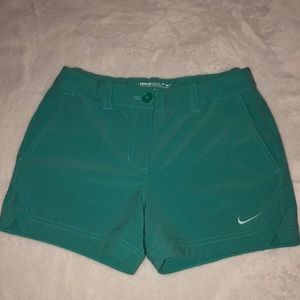 Nike girls golf shorts
